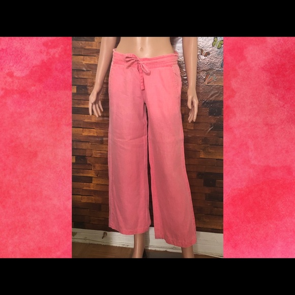 French Connection Linen draw string pink pant!๐๐
- Picture 1 of 2